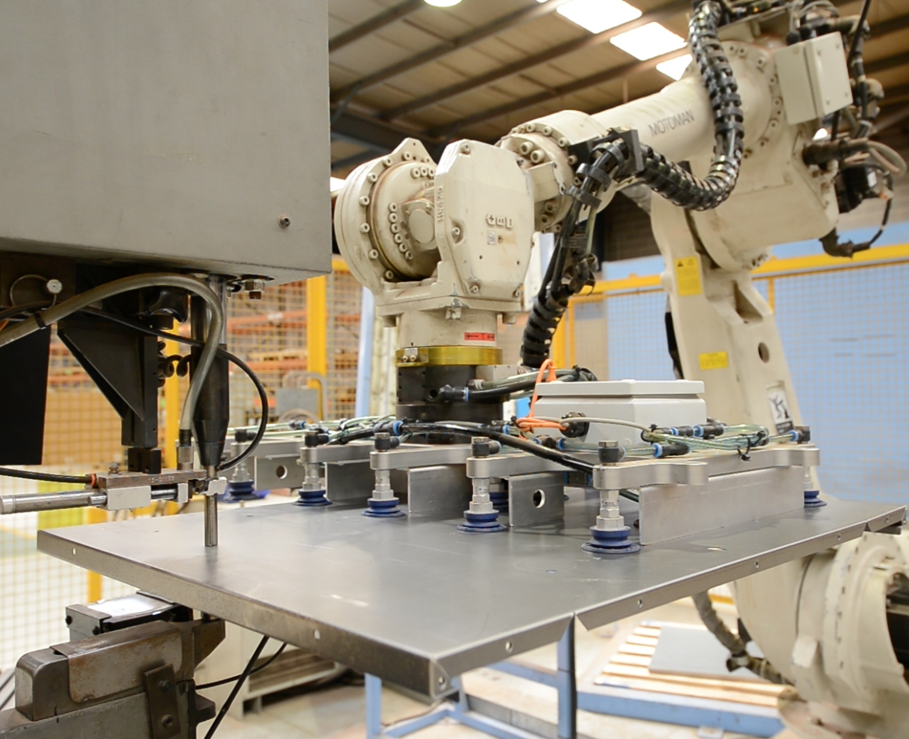 Fastener Insertion machine at the FORM2000 factory in Melbourne